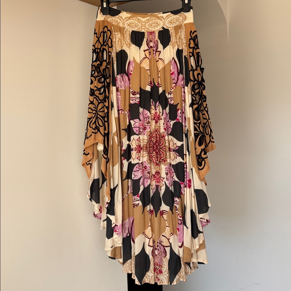 Floral Patterned Bohemian Dress